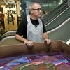 Participants of the 4th Davos Philanthropic Roundtable are to create spin paintings together with Damien Hirst