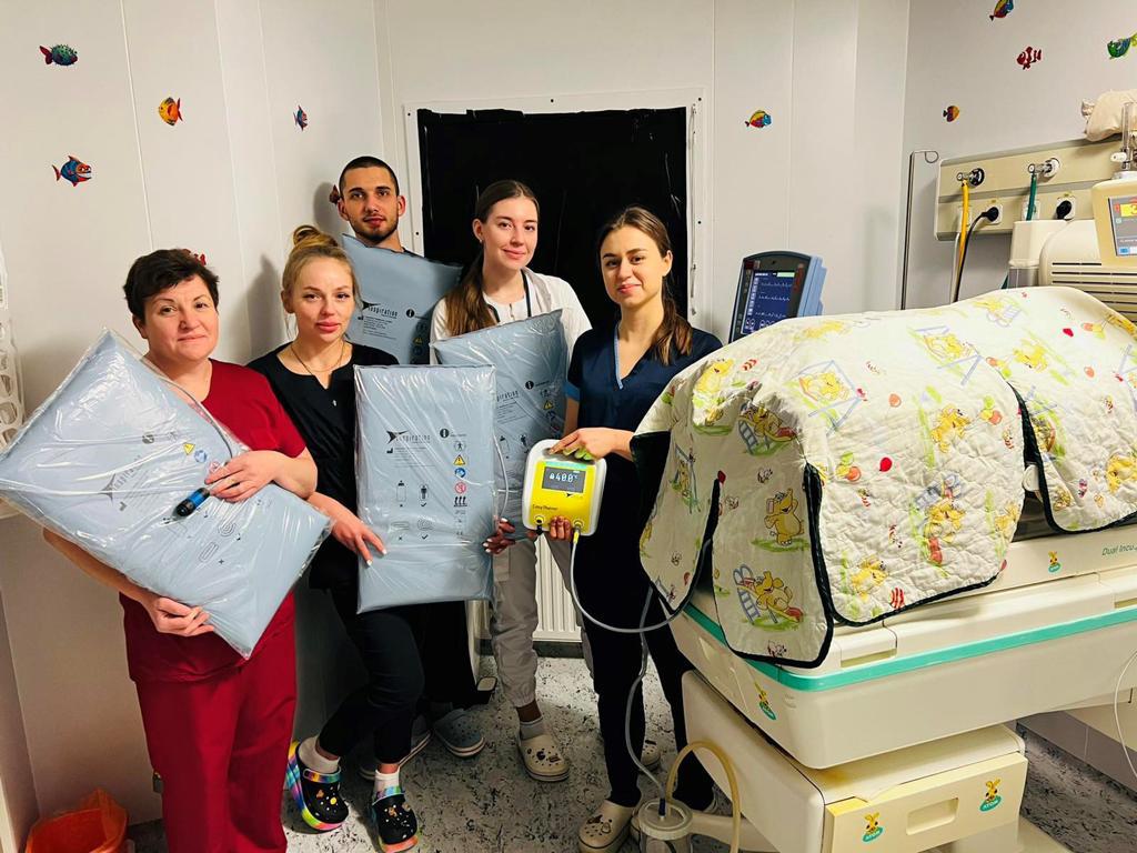 The Victor Pinchuk Foundation has donated 117 newborn heating systems to maternity hospitals and children's hospitals across Ukraine