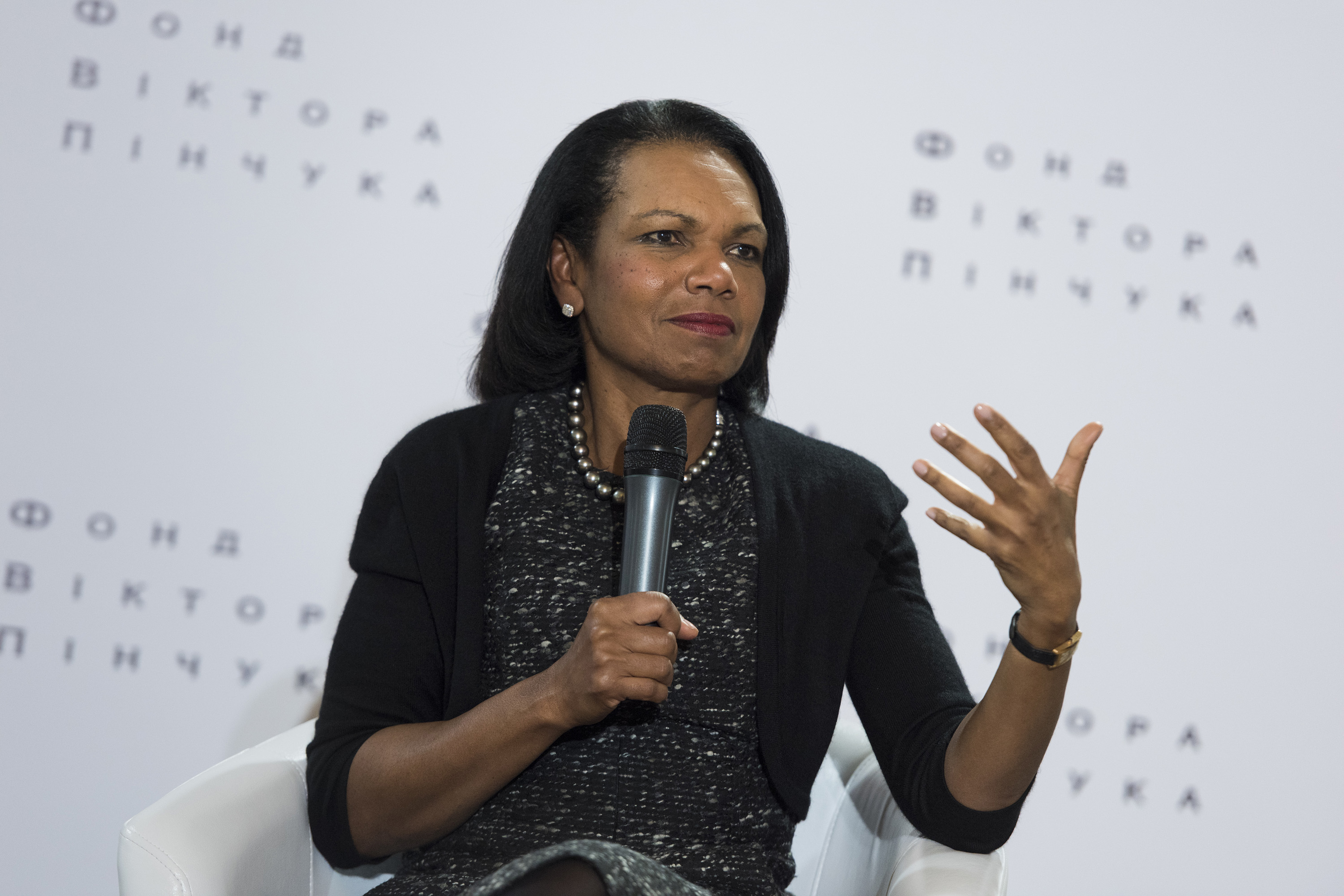 Public lecture by Condoleezza Rice on Challenges in an Ever-Changing World