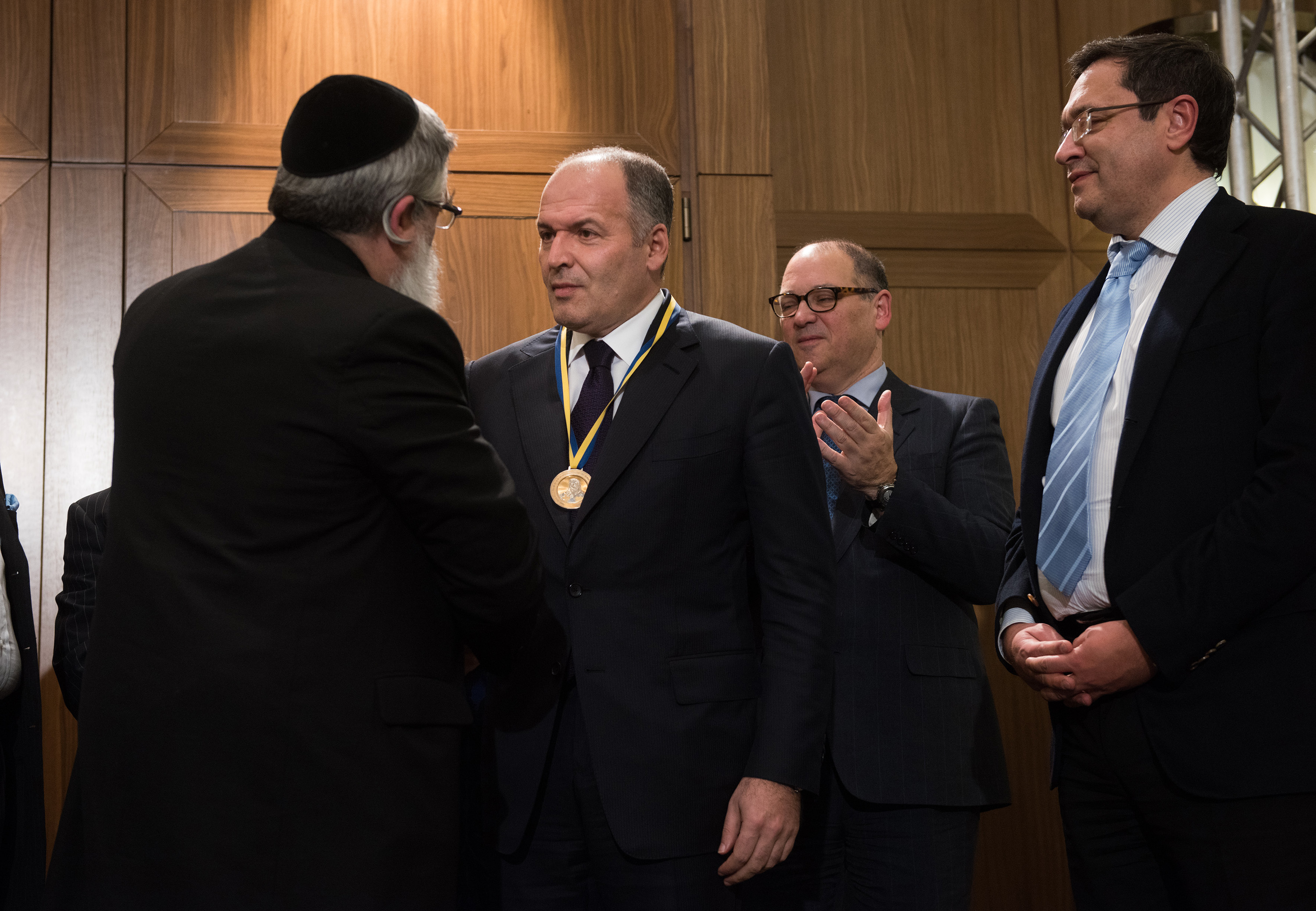 Sheptytsky Award Ceremony Honoring Ukrainian Philanthropist Victor Pinchuk